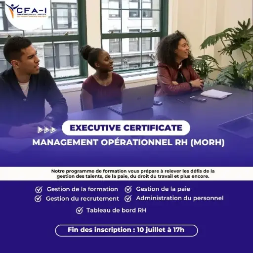 Executive Certificate : Management Opérationnel des Ressources Humaines(MORH)